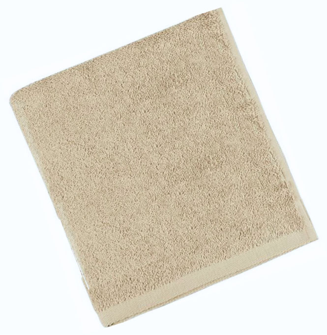Froté ručník UNI 400 g/m2 - 50 x 100 cm - barva Béžová